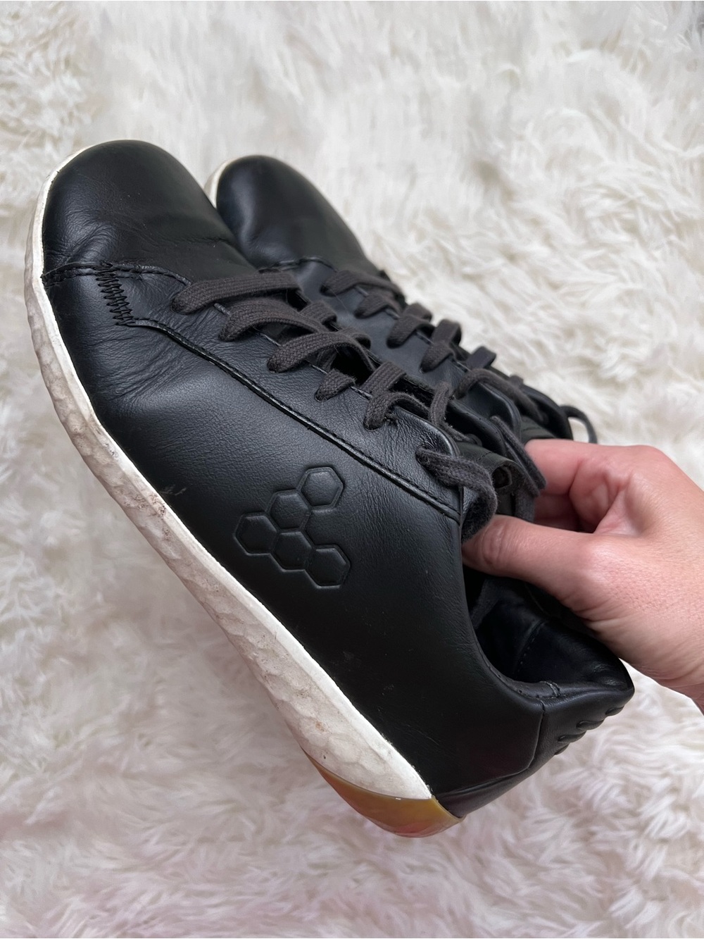 Vivo Barefoot Geocourt Black Sneakers - Picture 3 of 7